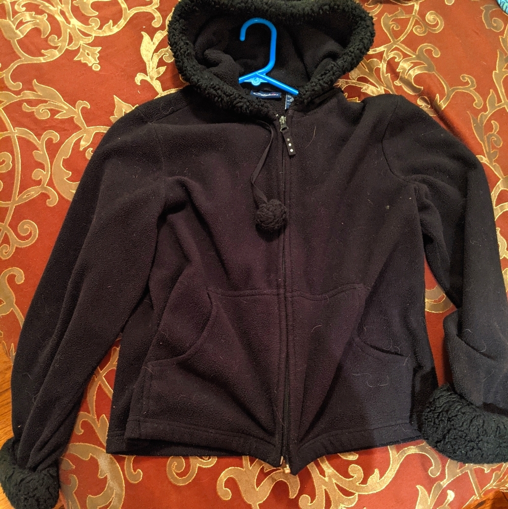 Black Fuzzy Jacket